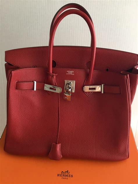 ebay hermes birkin 35|hermes birkin 35 red price.